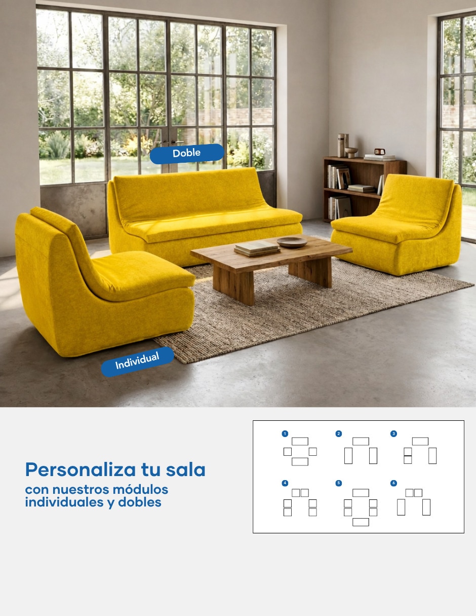 Sillón nova catch de espuma 4