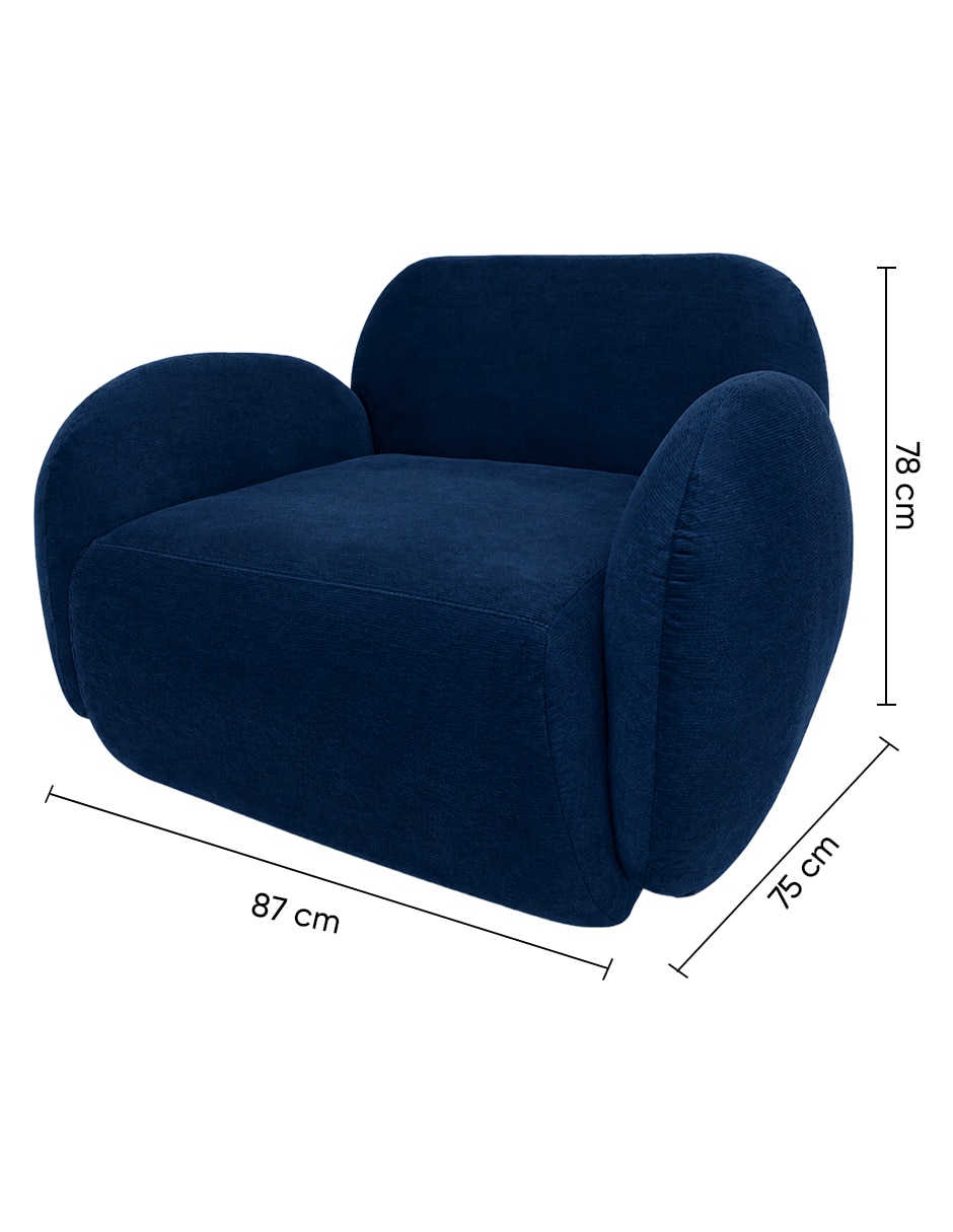 Sillón Citi de Velvet 9