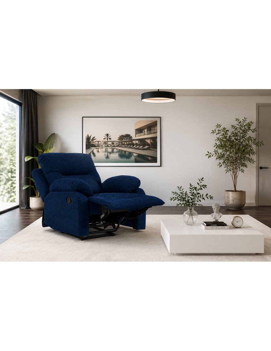 Reclinable Polo de Tela 3