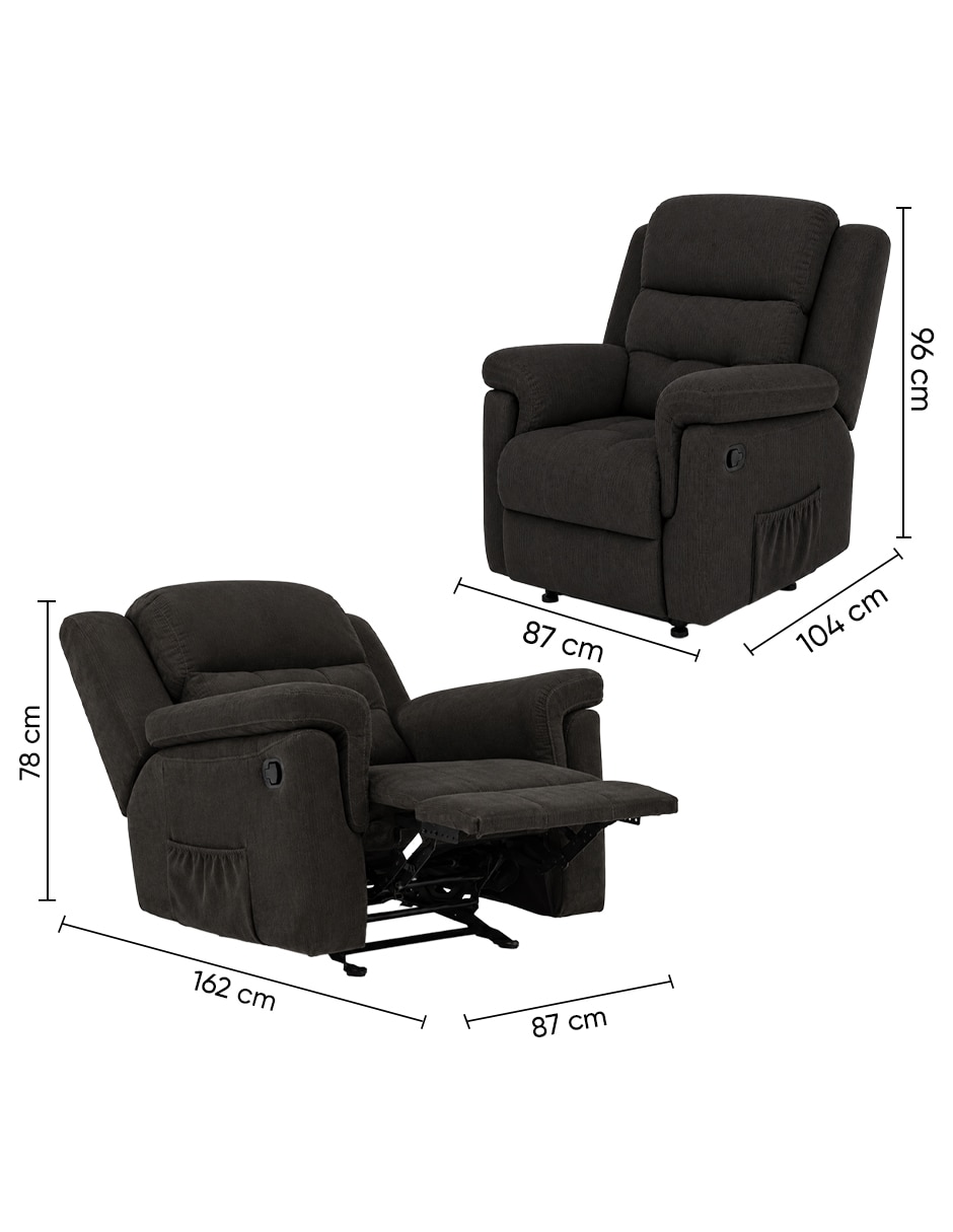 Reclinable Indie de Tela 9