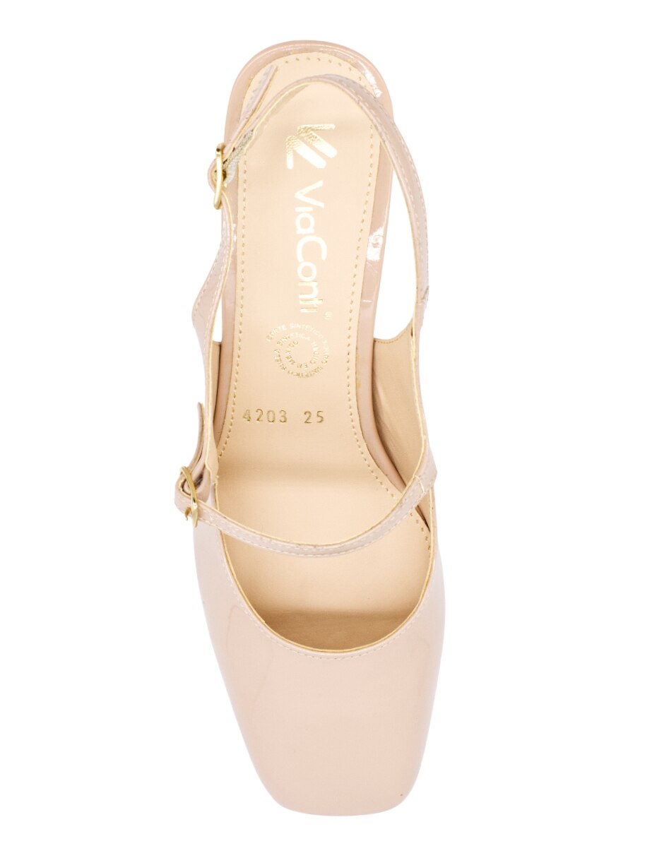Zapatilla de charol 5