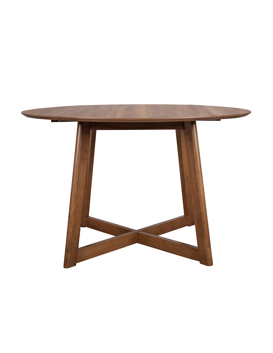 Mesa de comedor armable rum de madera
