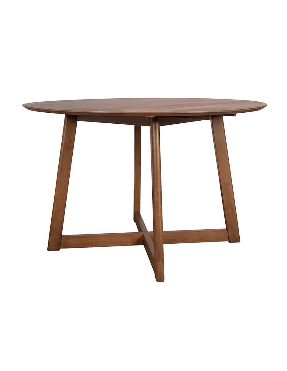 Mesa de comedor armable rum de madera 5