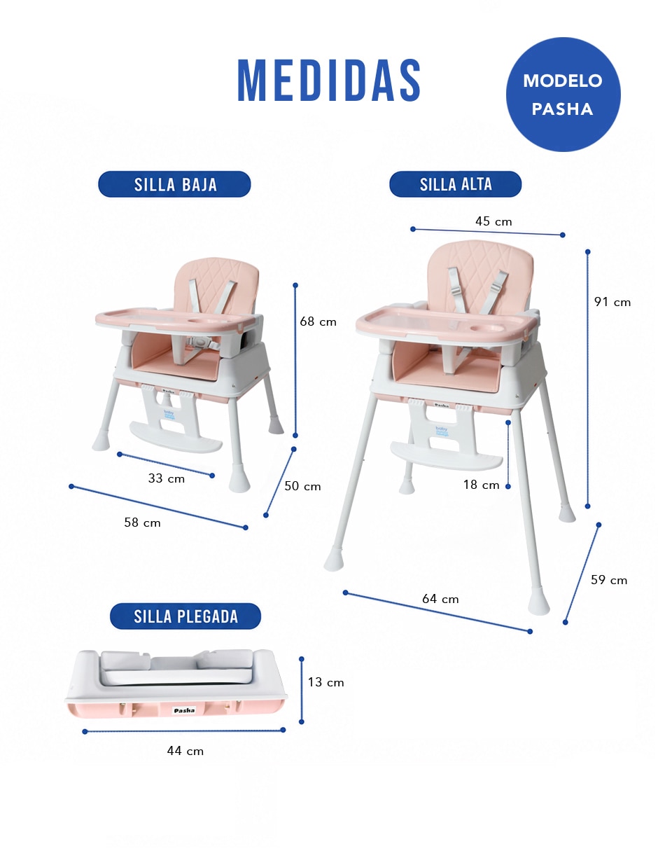 Set silla alta 10