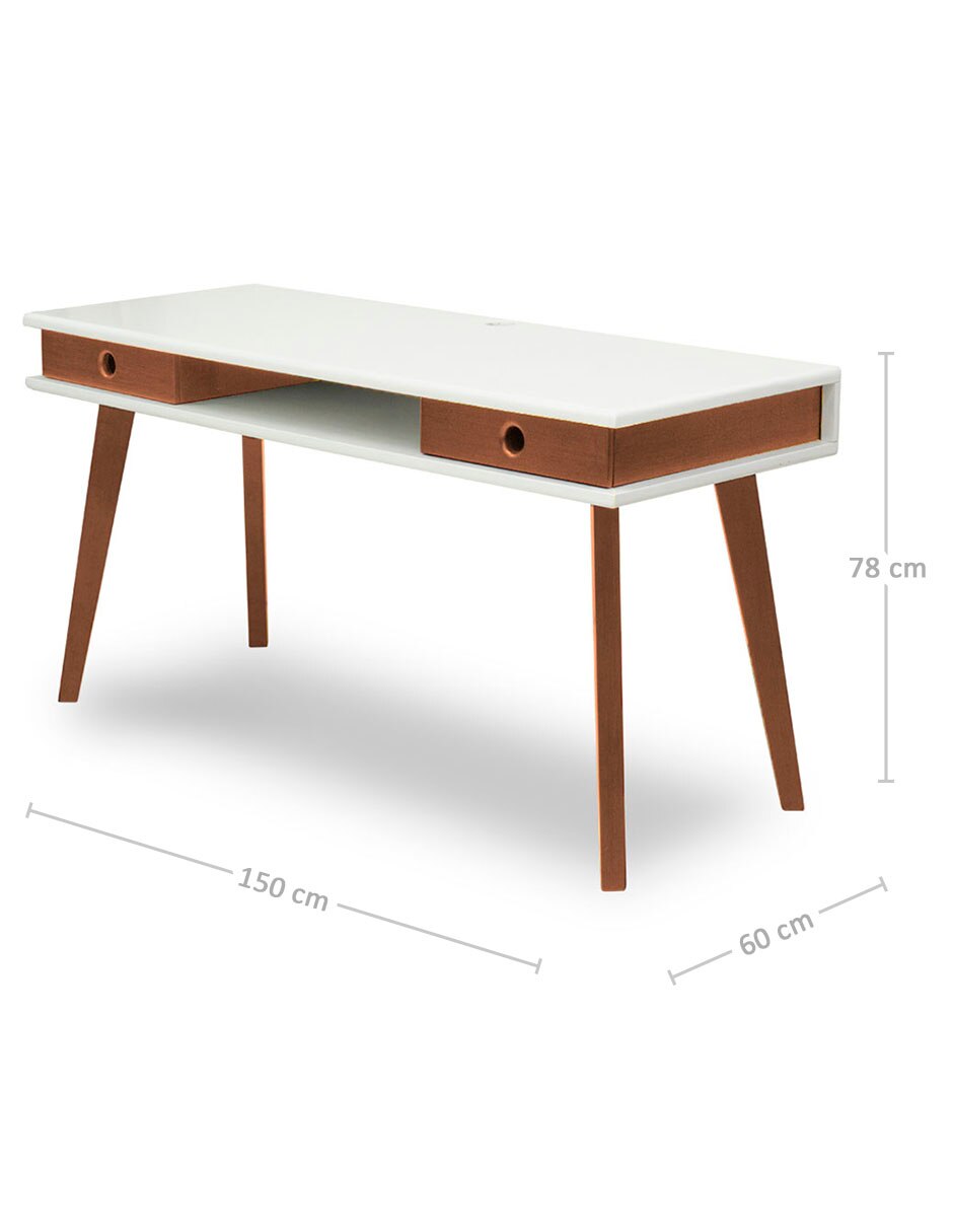 Escritorio armable cafi de madera 6