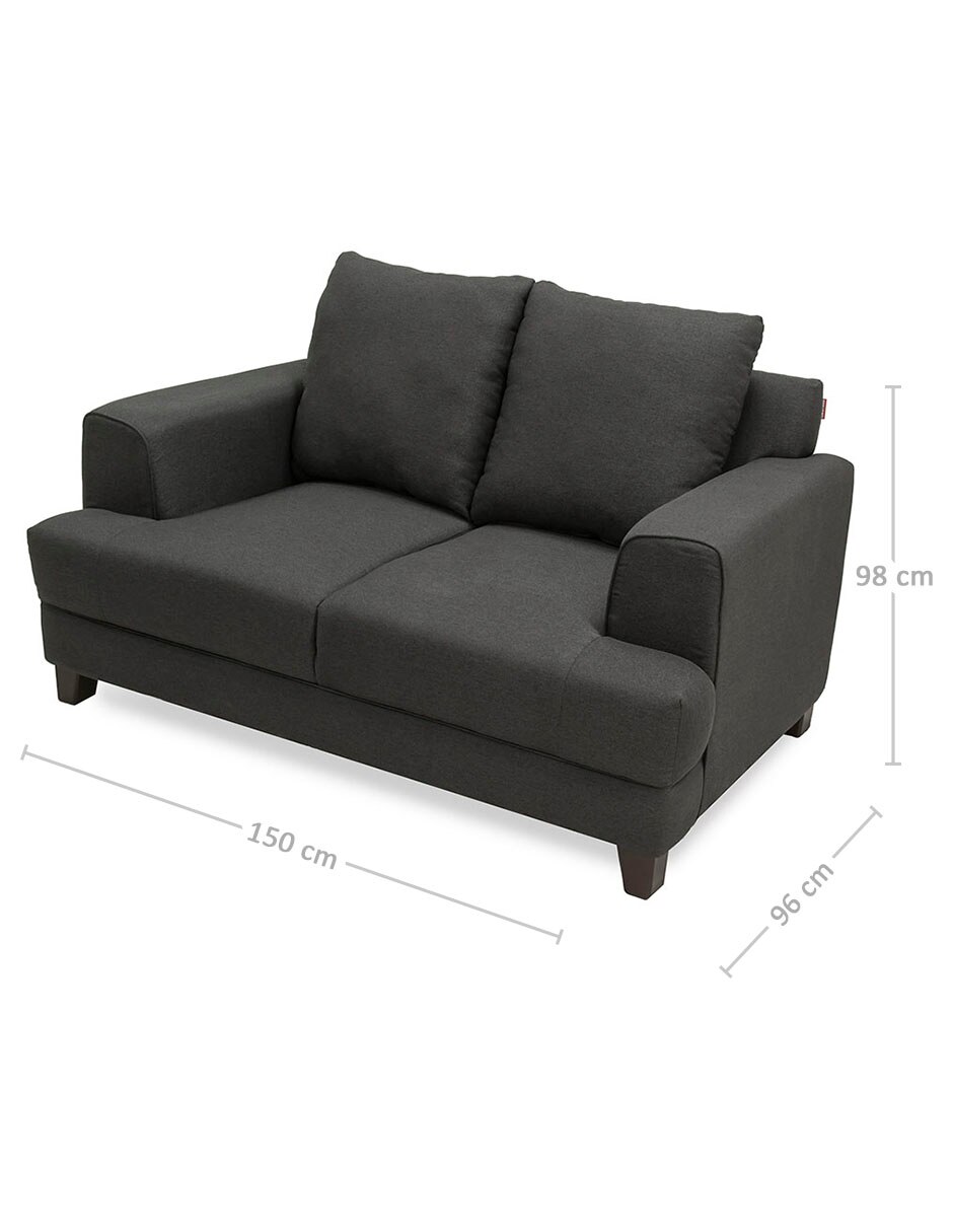 Love seat lav de tela 8