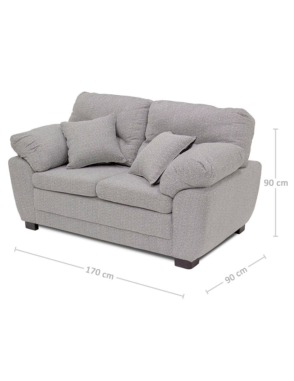 Love seat duv de tela 7