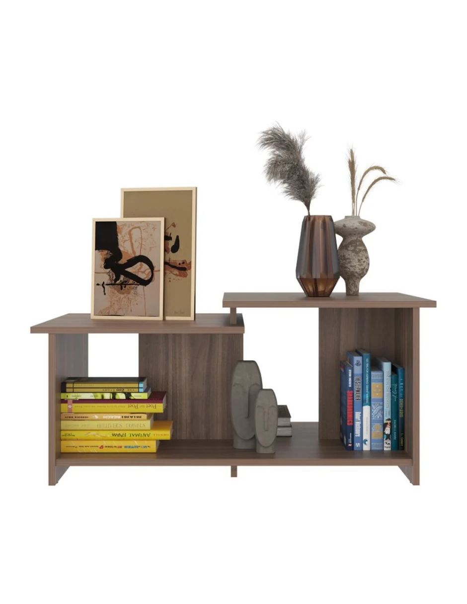 Mesa de centro armable de melamina 6