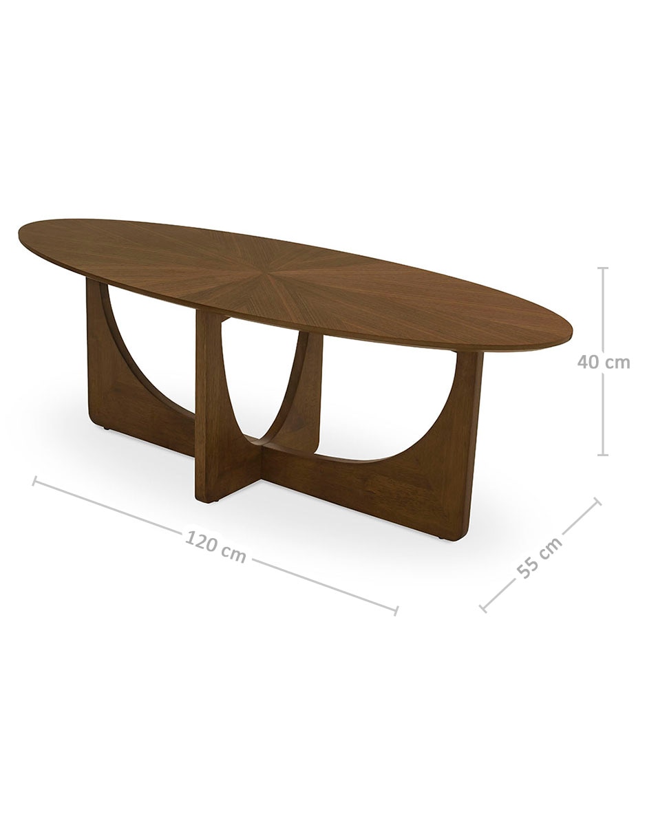 Mesa de centro armable yozu de madera 7