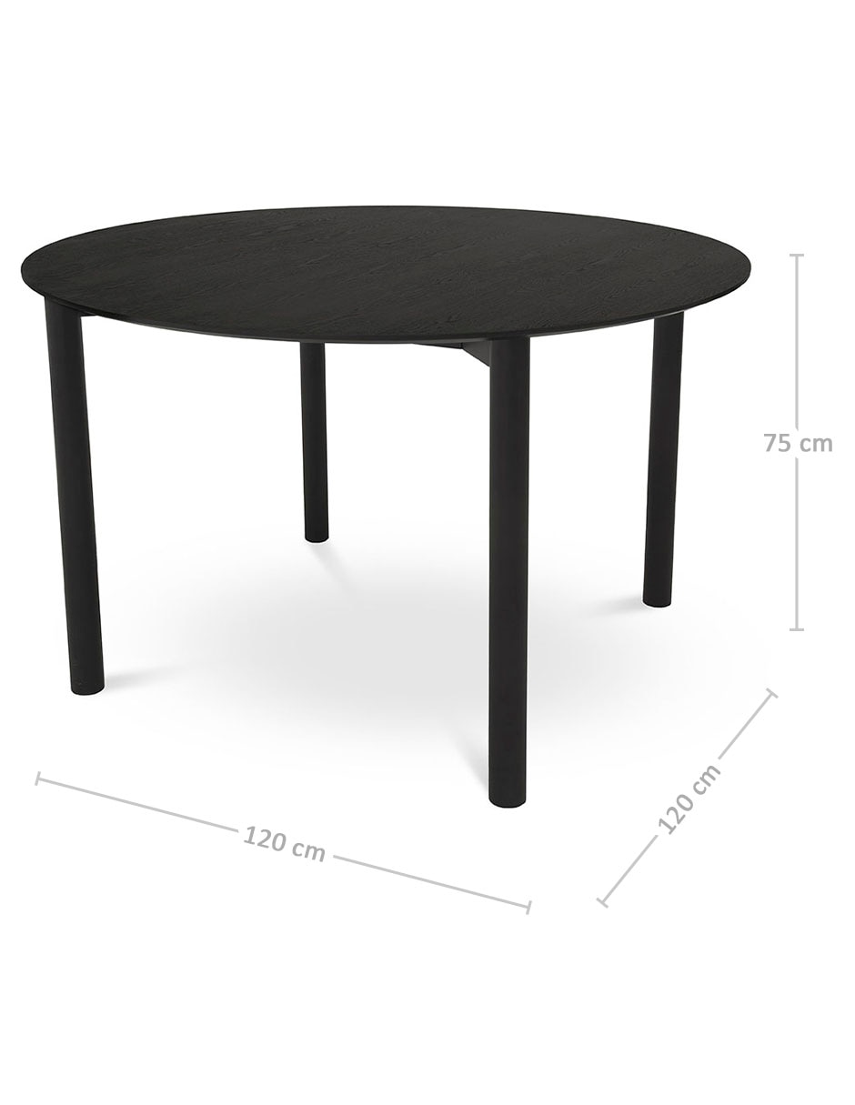 Mesa de comedor armable pad de madera 6