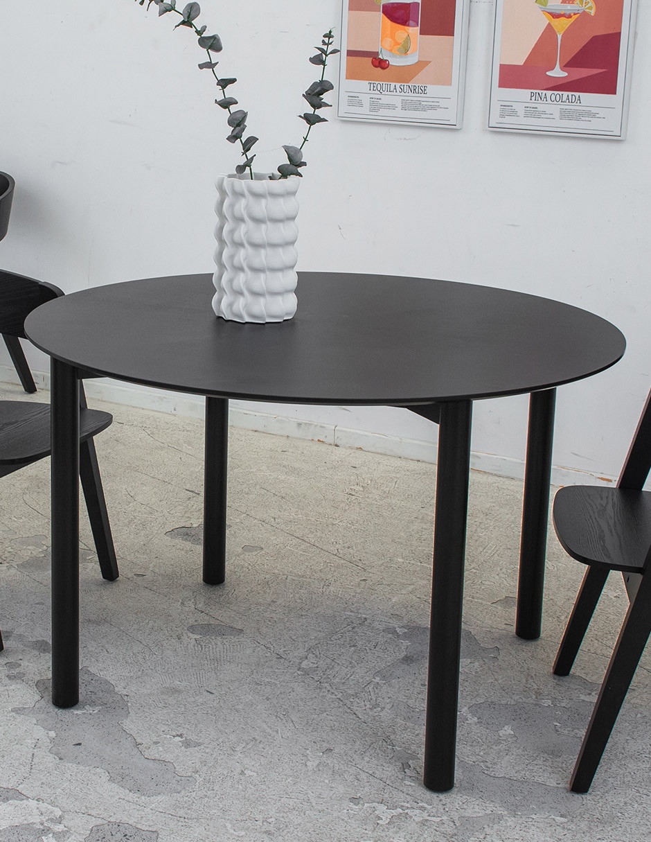 Mesa de comedor armable pad de madera 5