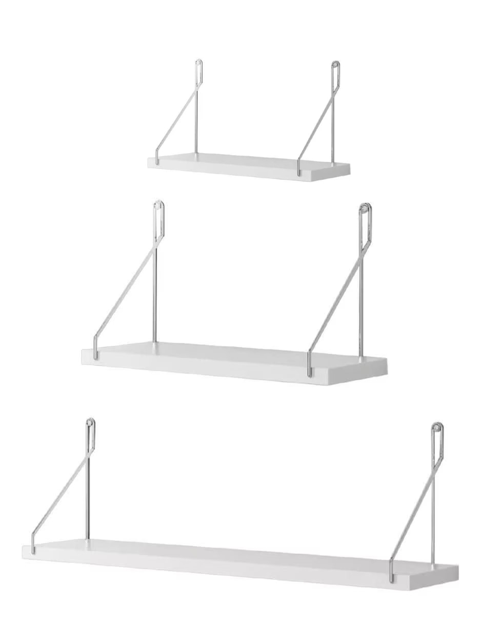 Set de repisas armable de madera