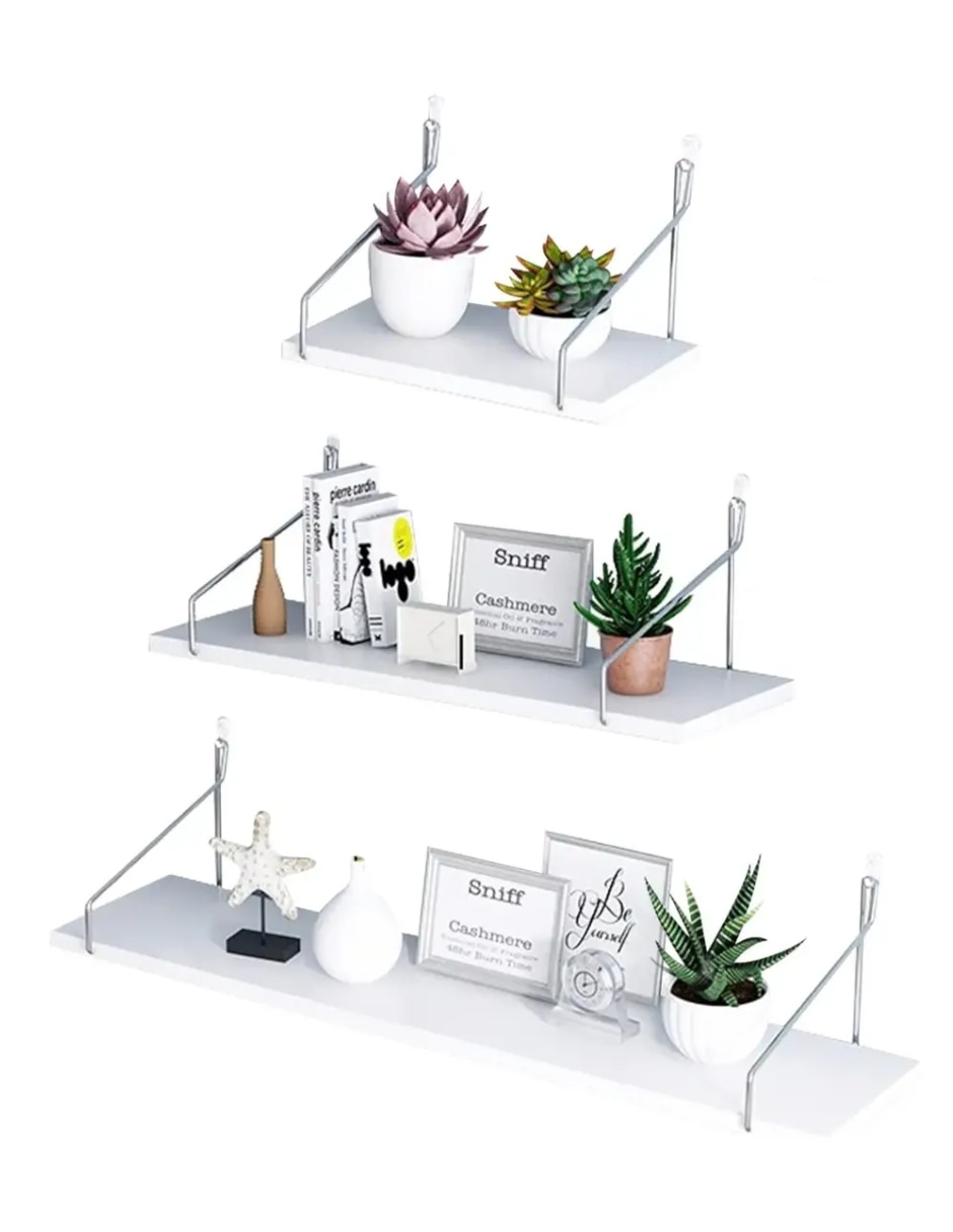 Set de repisas armable de madera