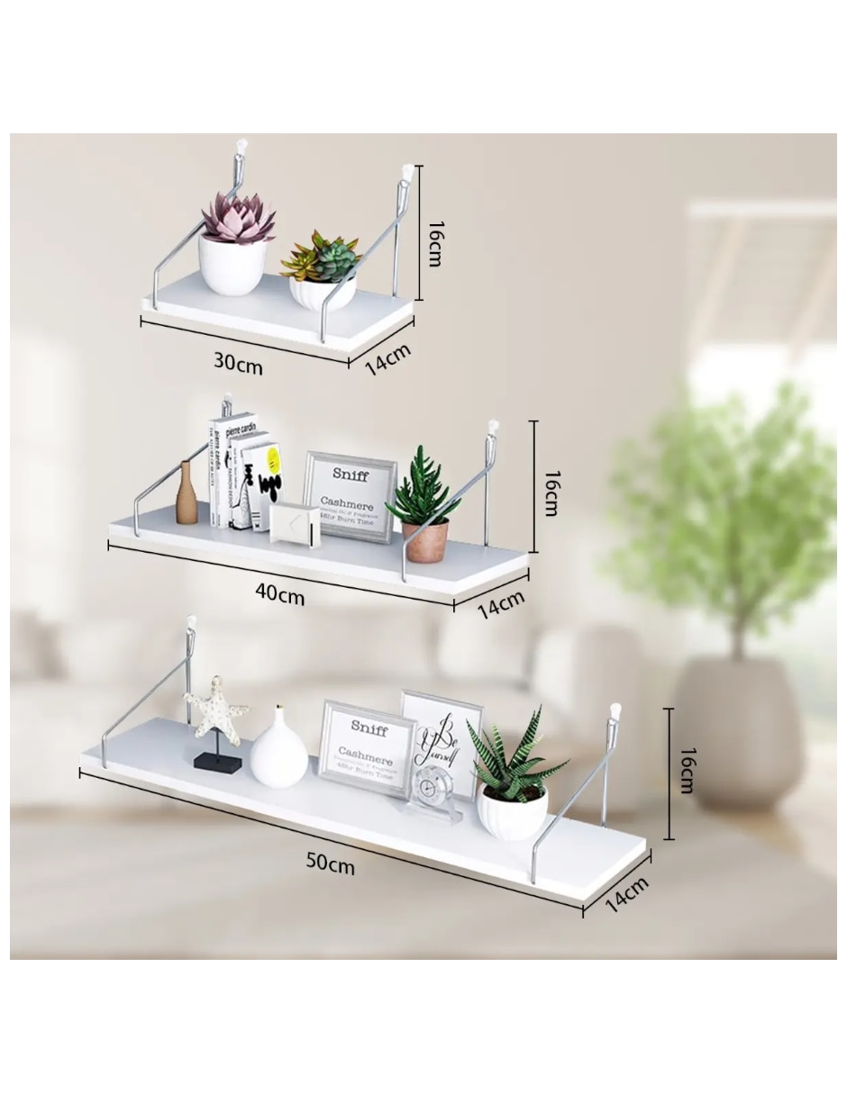Set de repisas armable de madera 5