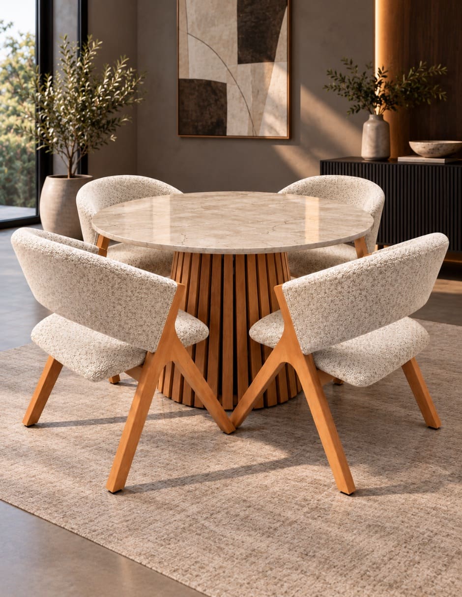Juego de sillas 2 piezas italia natural de madera pino 2