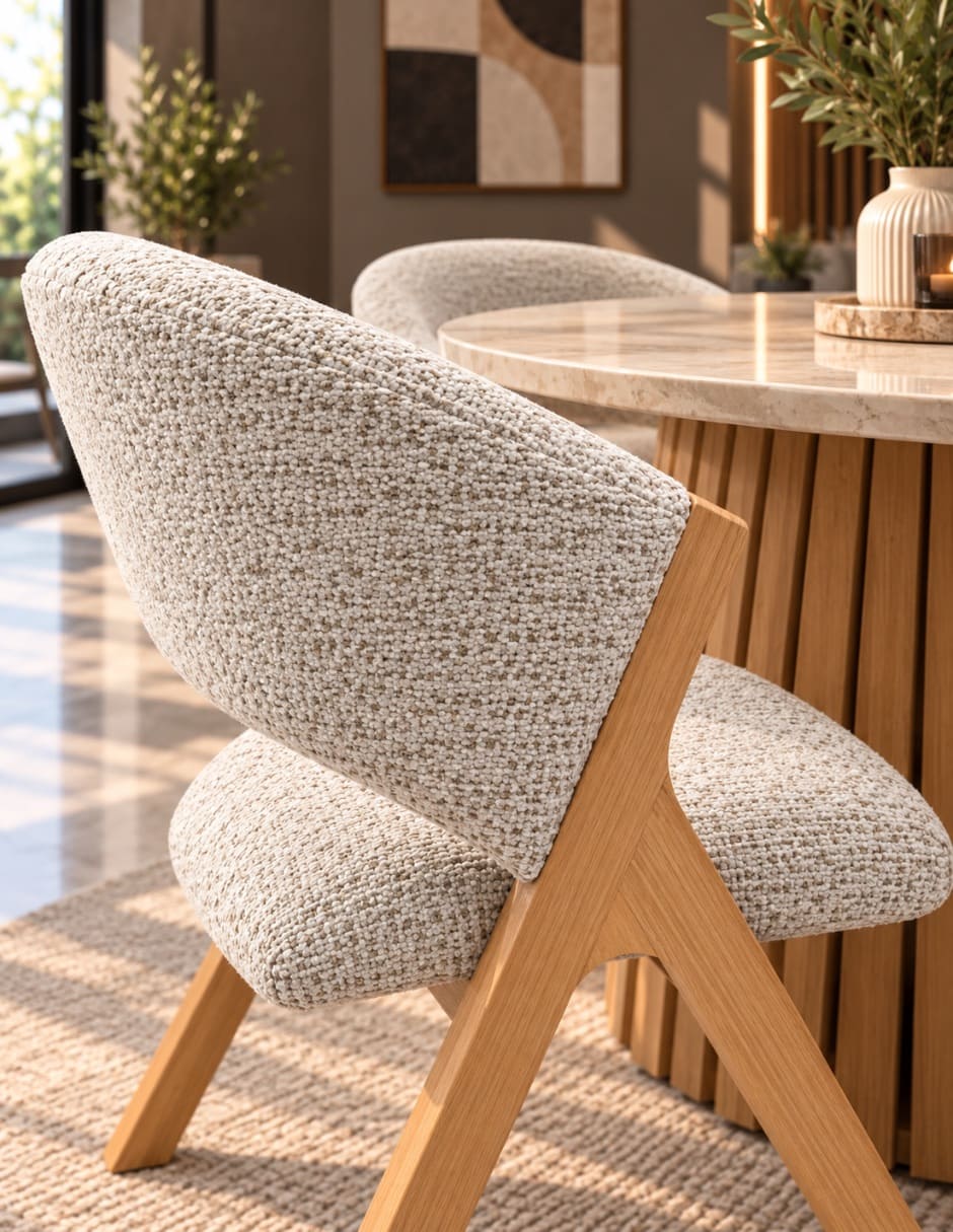 Juego de sillas 2 piezas italia natural de madera pino 4