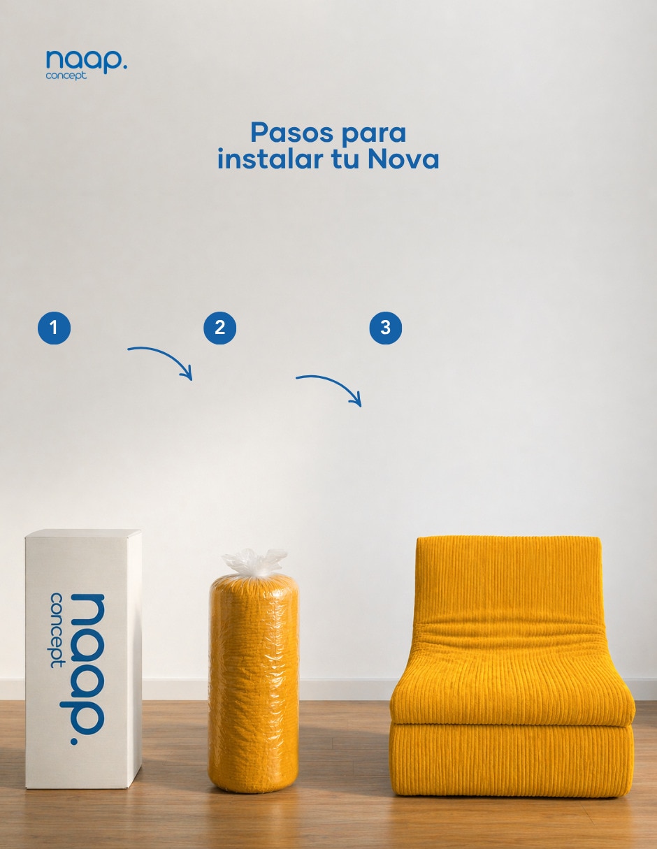 Sillón nova lux de espuma 4