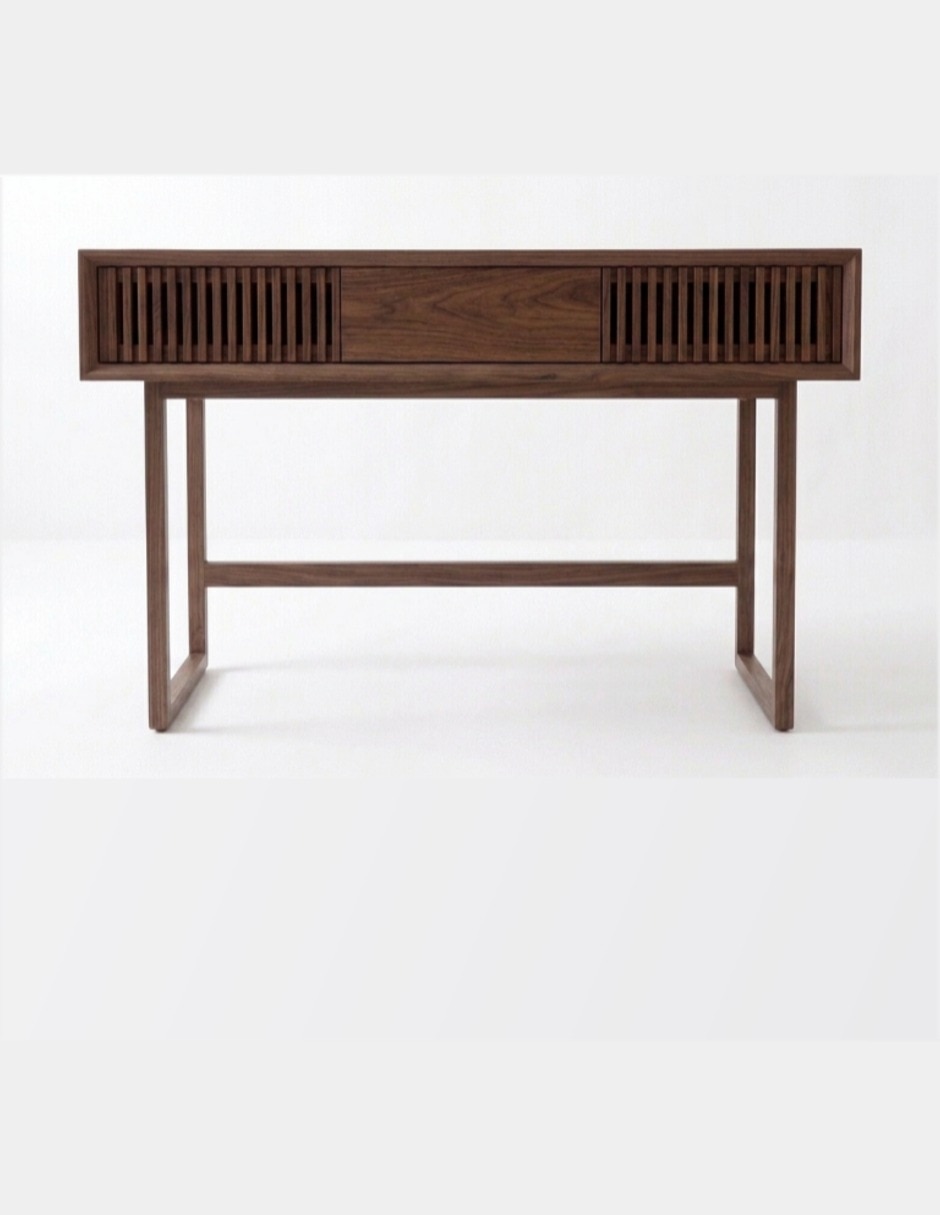 Consola muebles auxiliares de chapa madera 3