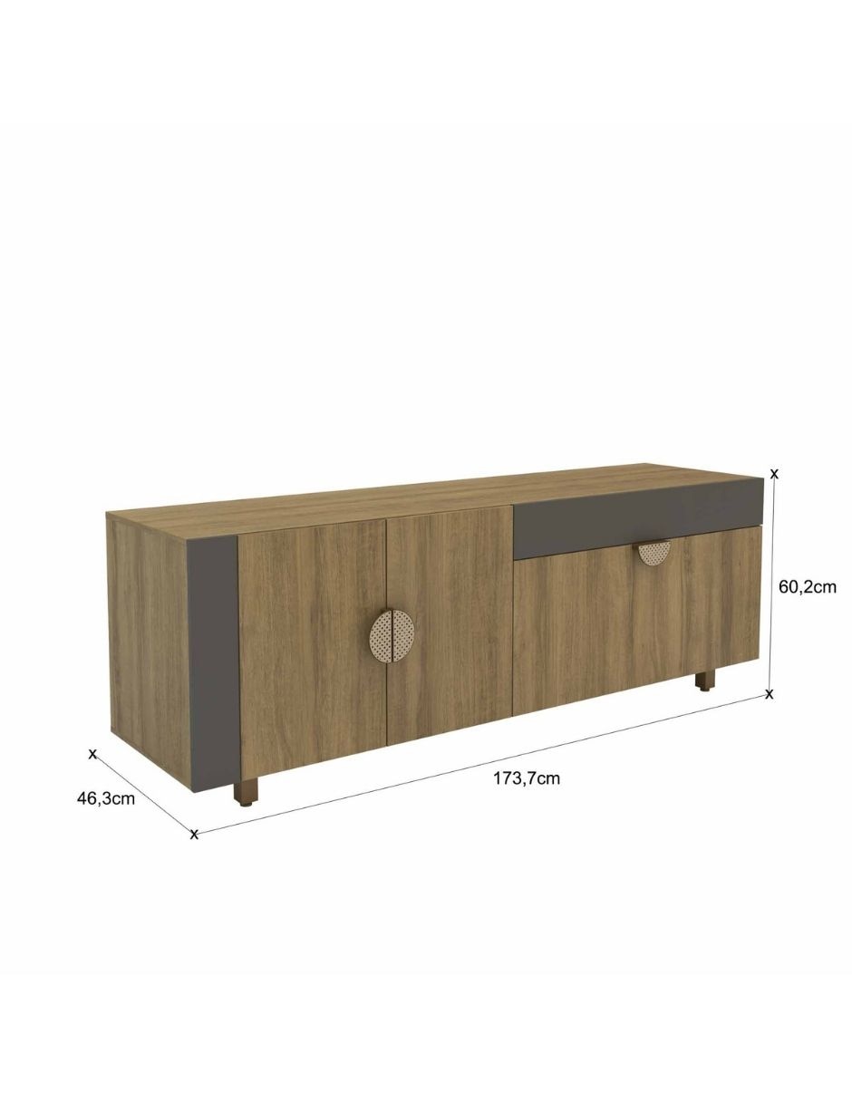 Mueble de tv armable de mdp 5