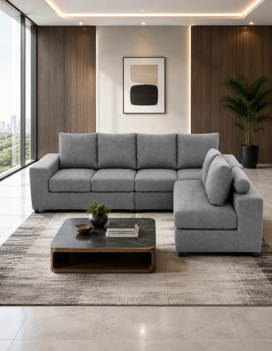 Sala modular de madera pino 1