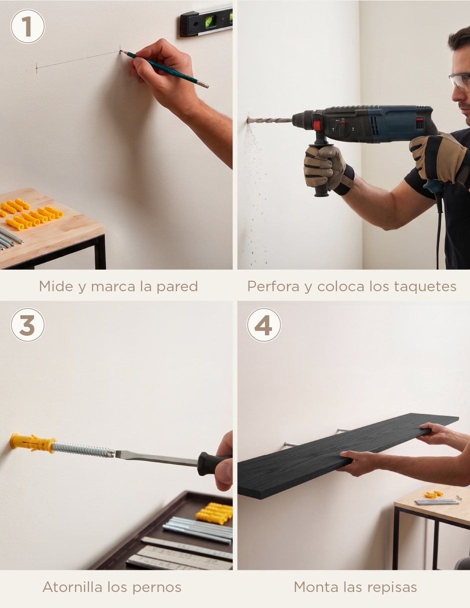 Set de repisas No de Madera 2