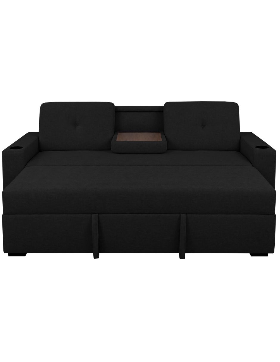 Sofá cama grace de tela 1
