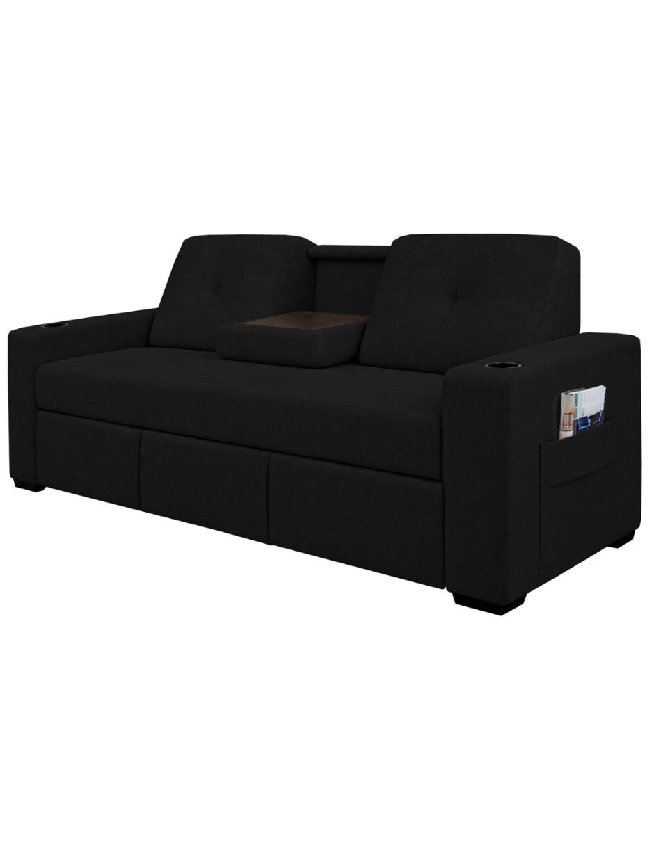 Sofá cama grace de tela 3