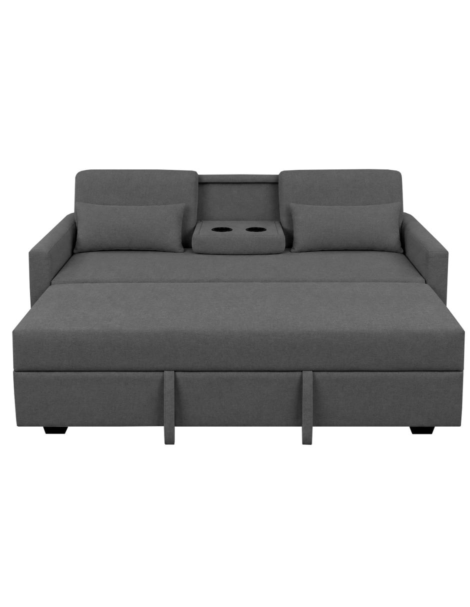 Sofá cama luciana de tela 1