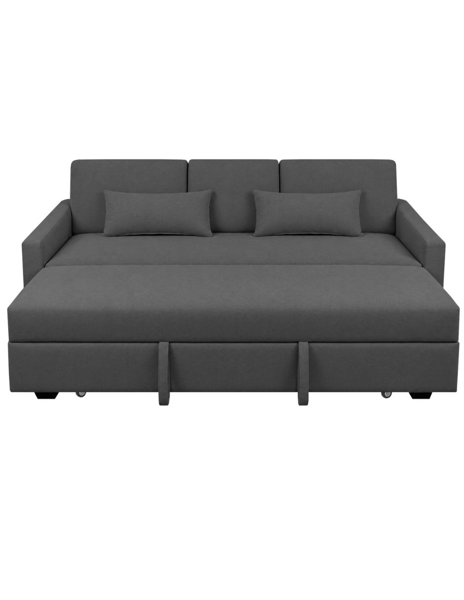 Sofá cama luciana de tela 5