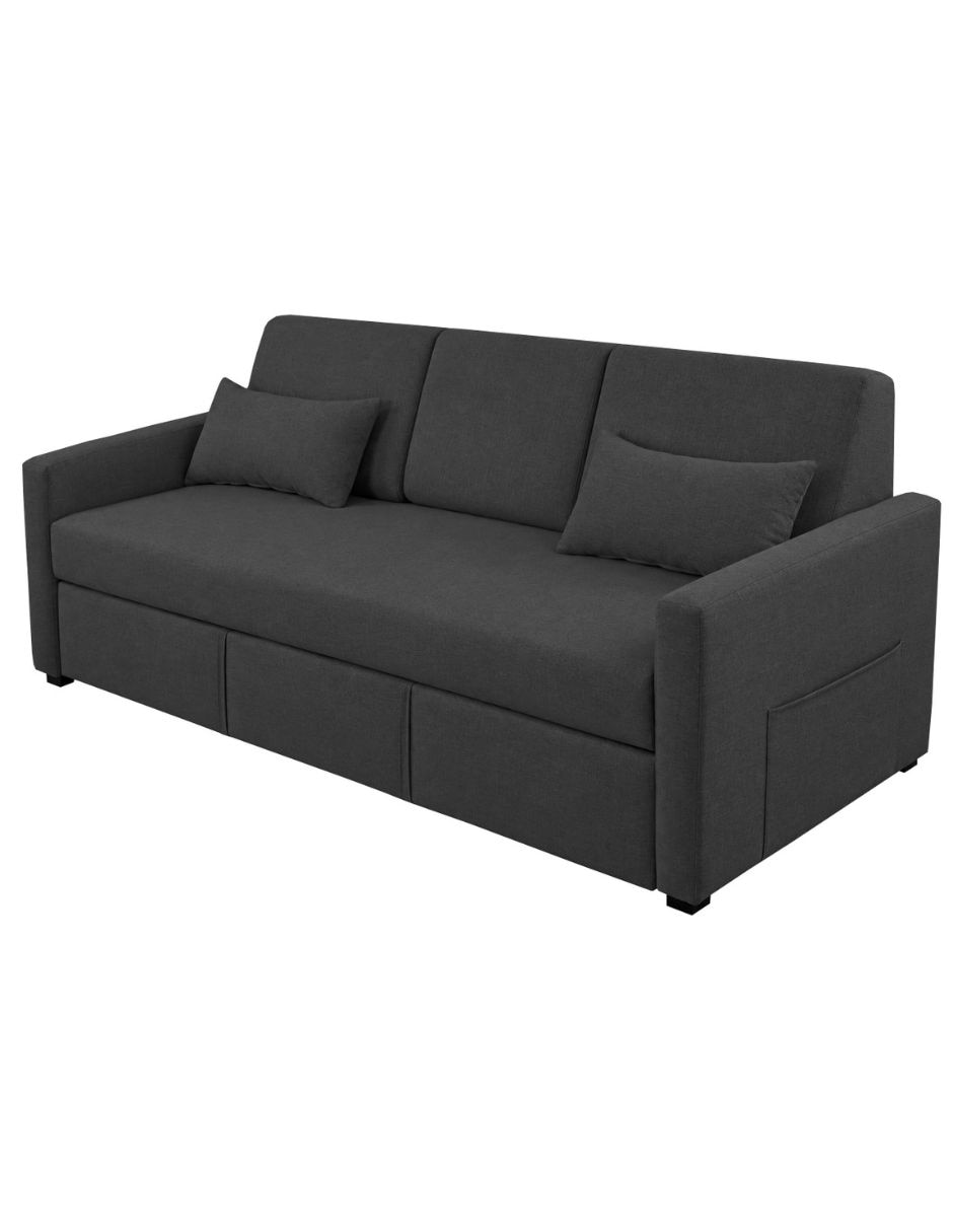 Sofá cama luciana de tela 7