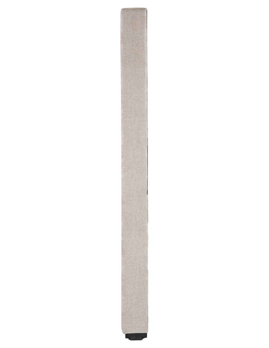 Cabecera de madera y tela 5