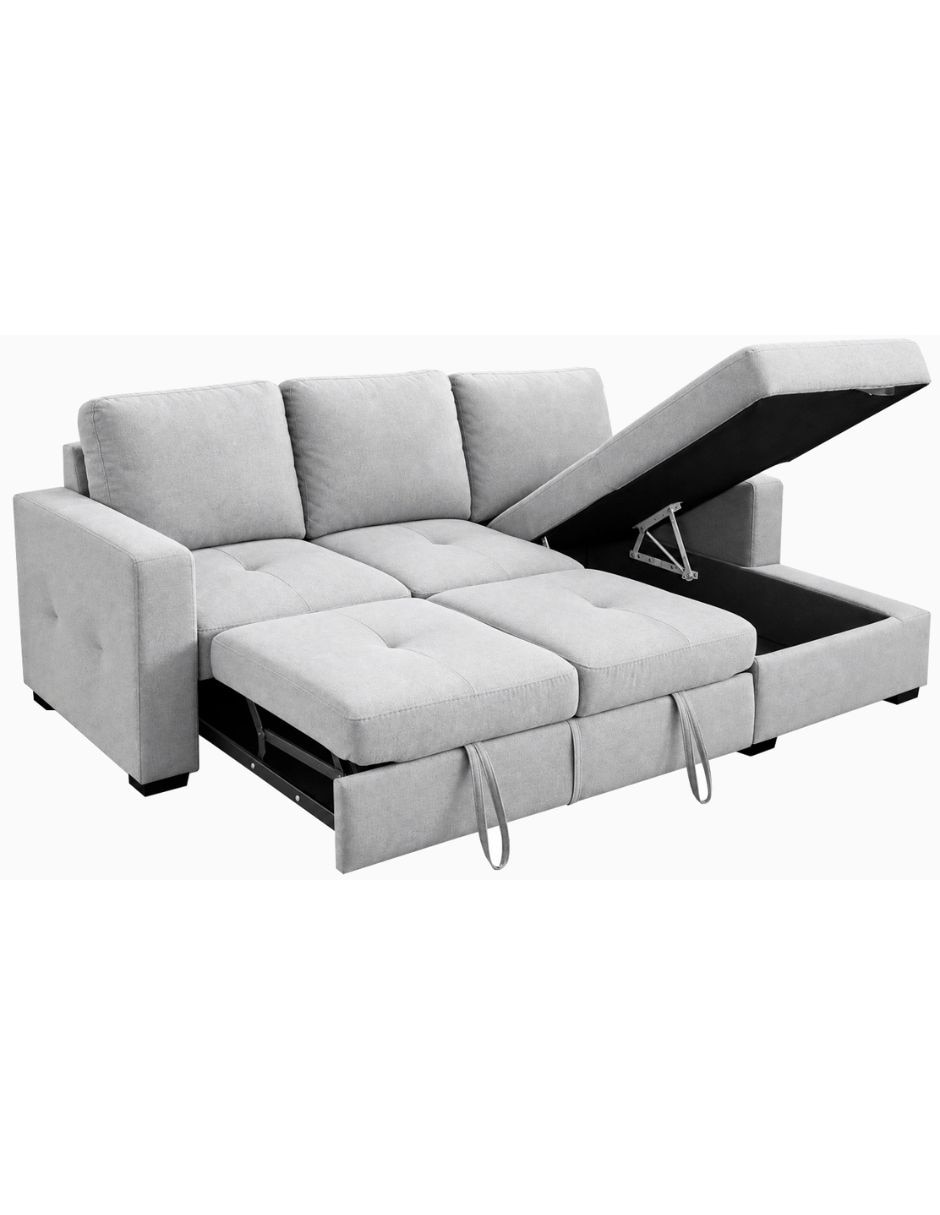 Sala modular derecha romance de tela 1