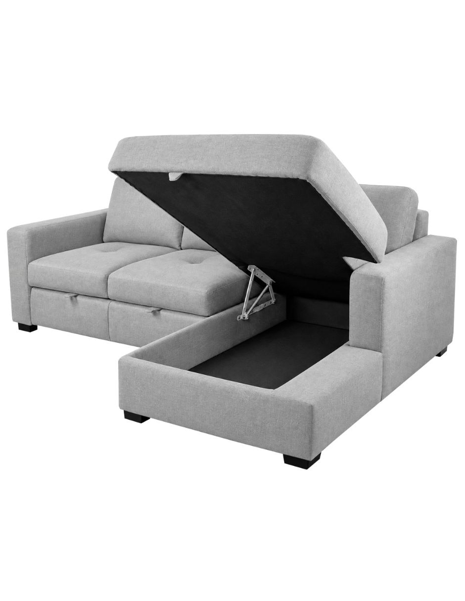 Sala modular derecha romance de tela 6