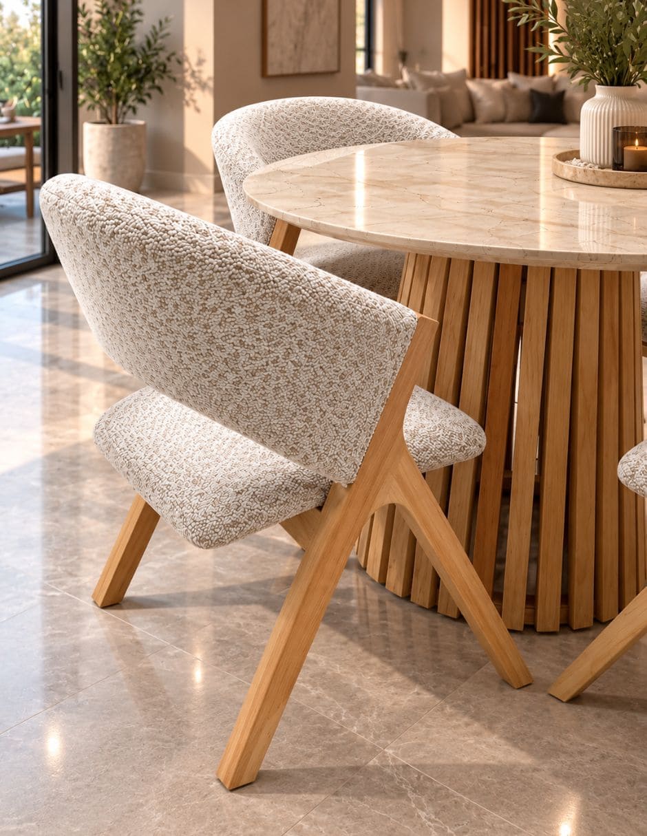 Comedor Italy para 4 persona de Mármol 10