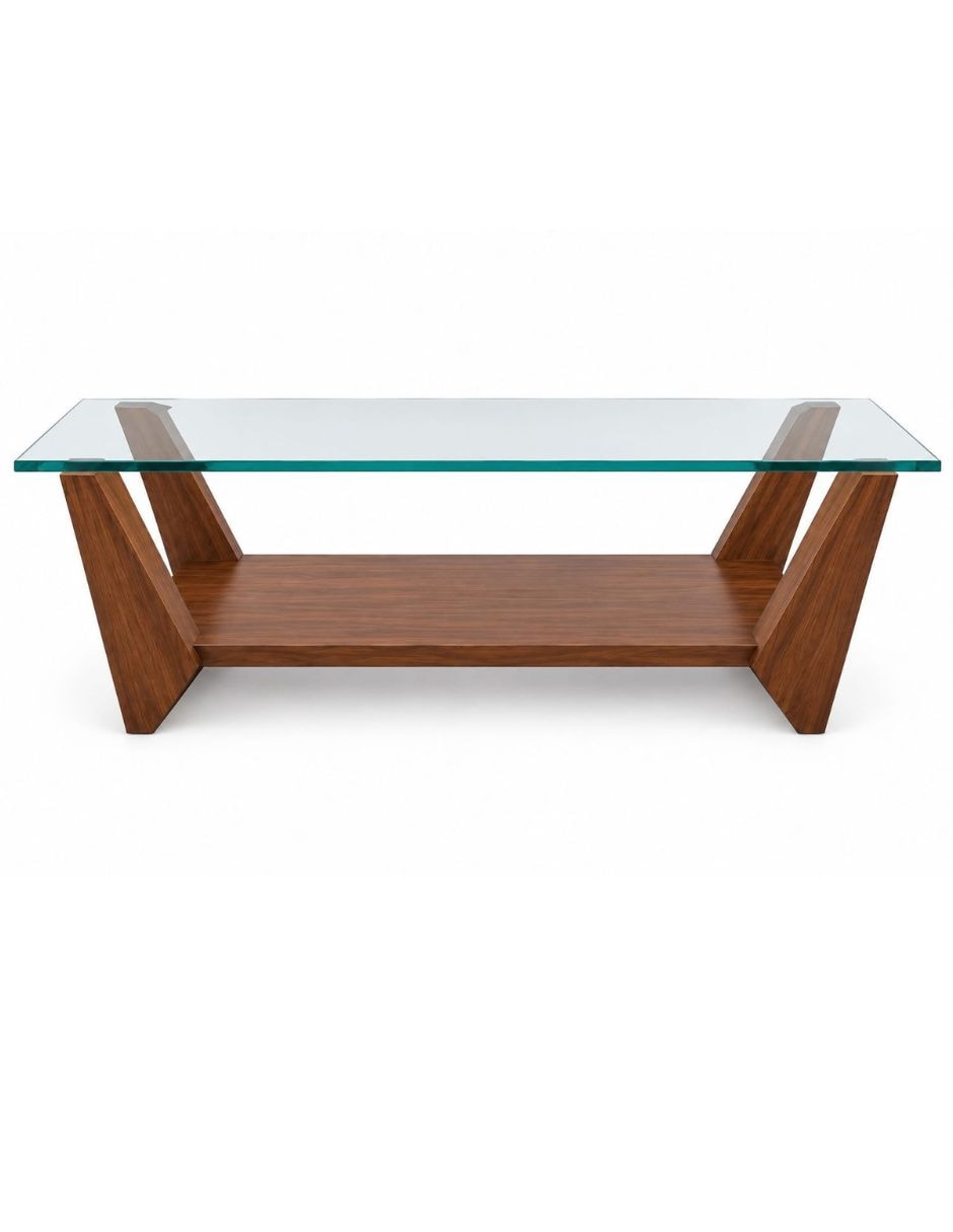 Mesa de centro de madera pino
