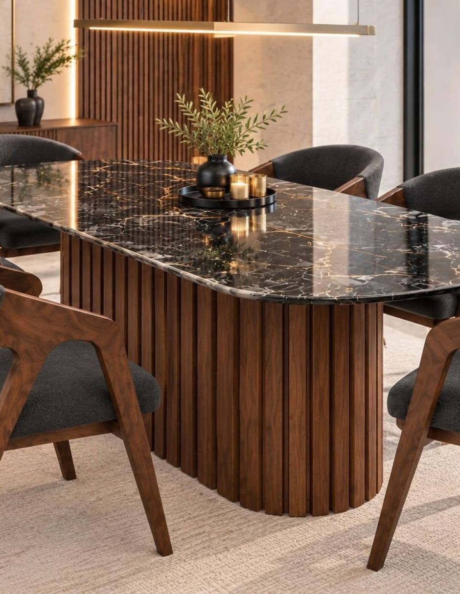 Comedor para de mármol 4