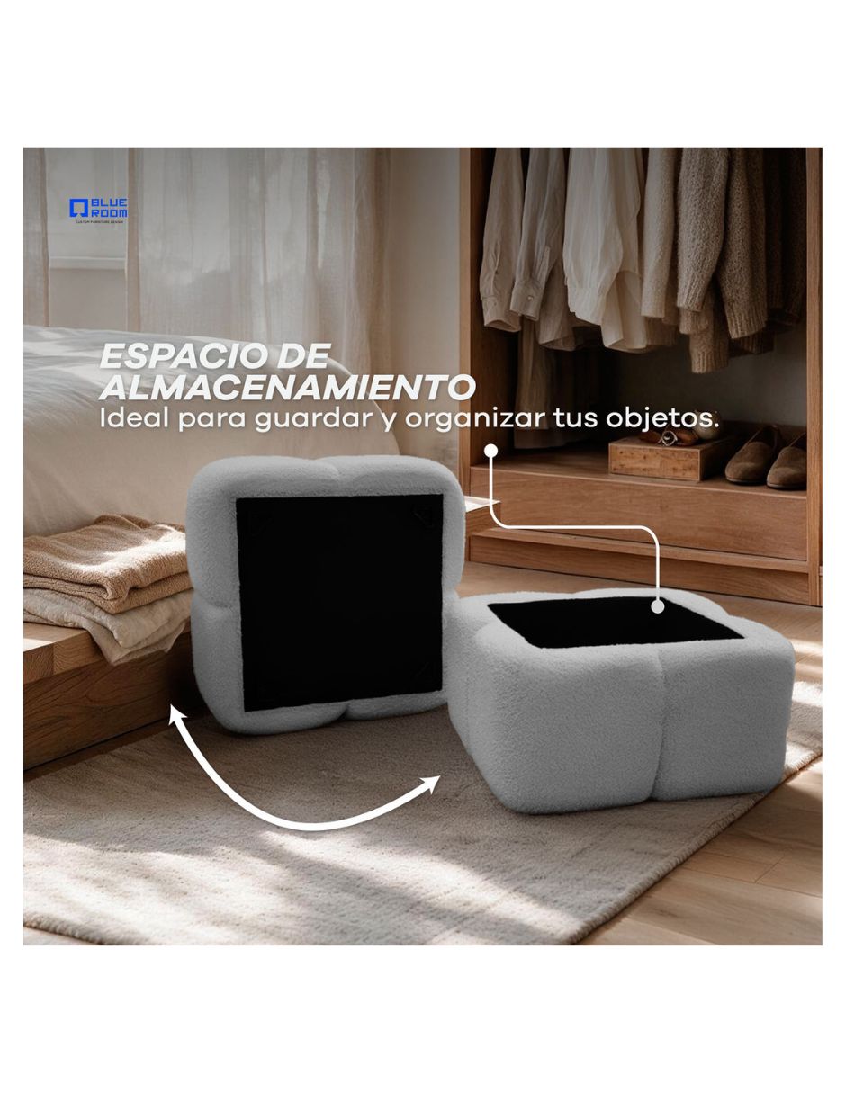 Taburete de tela 4