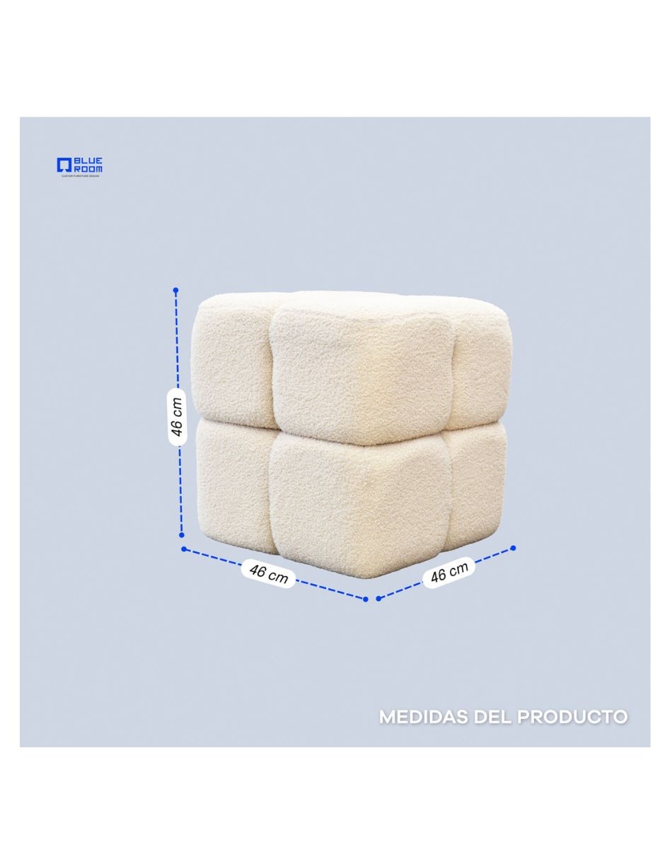 Taburete de tela 8