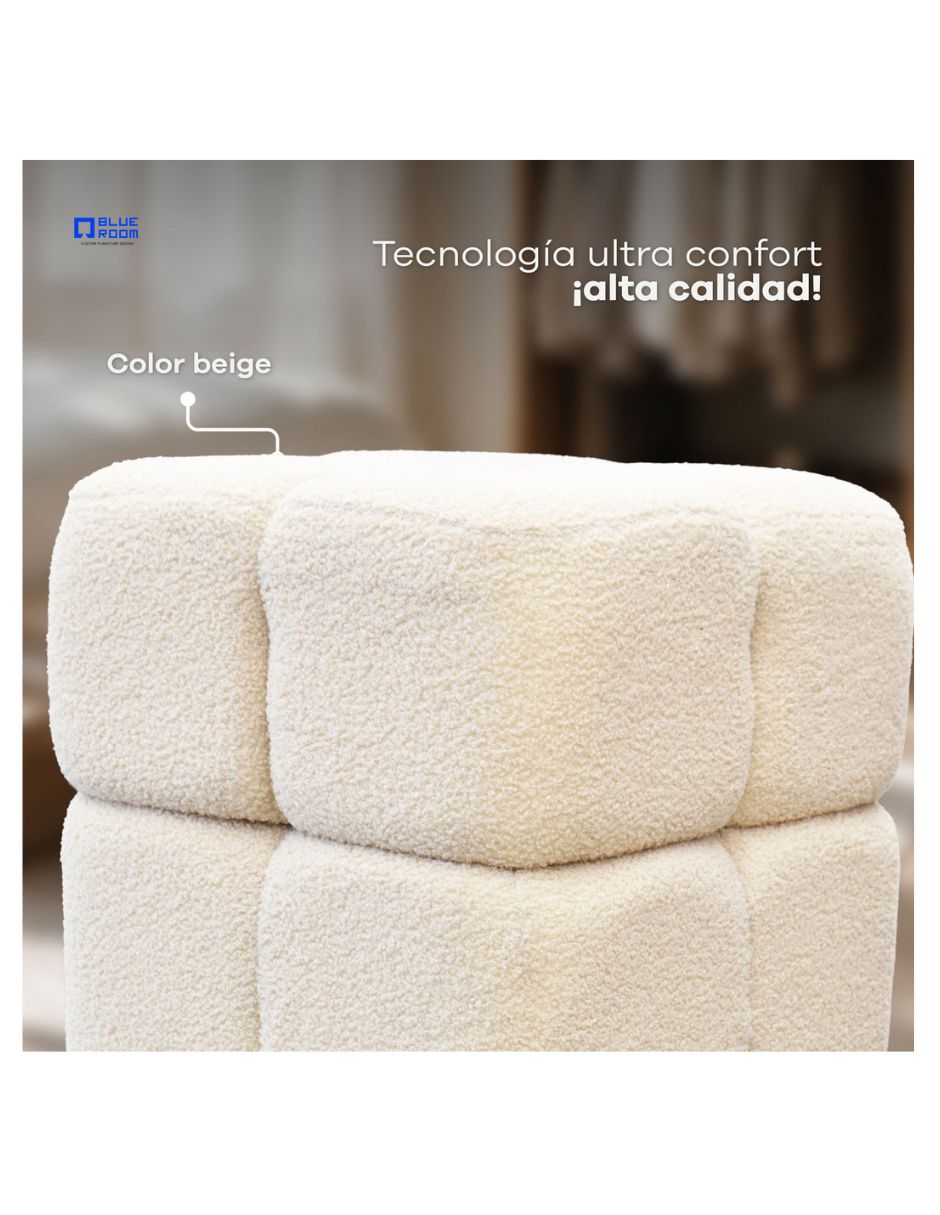 Taburete de tela 4