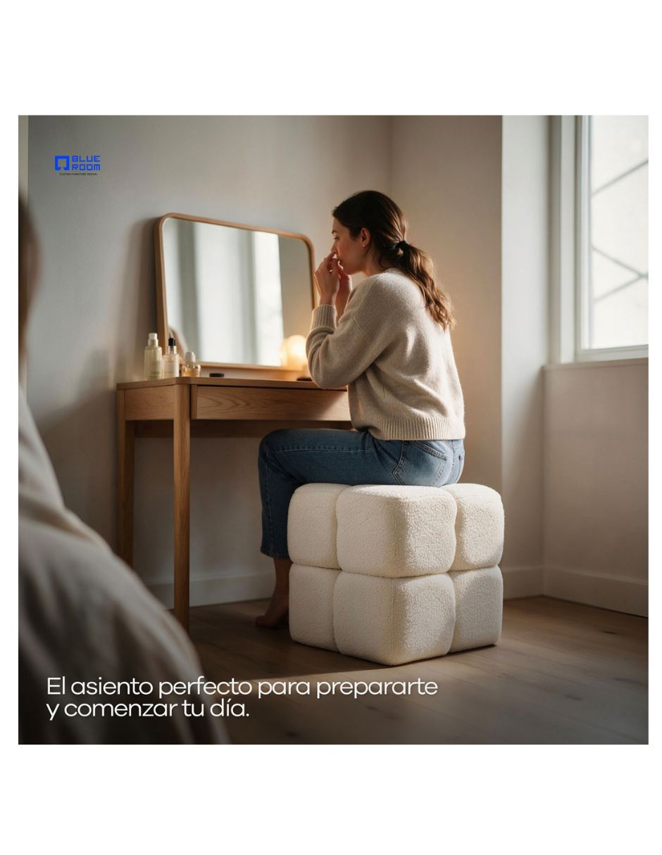 Taburete de tela 3