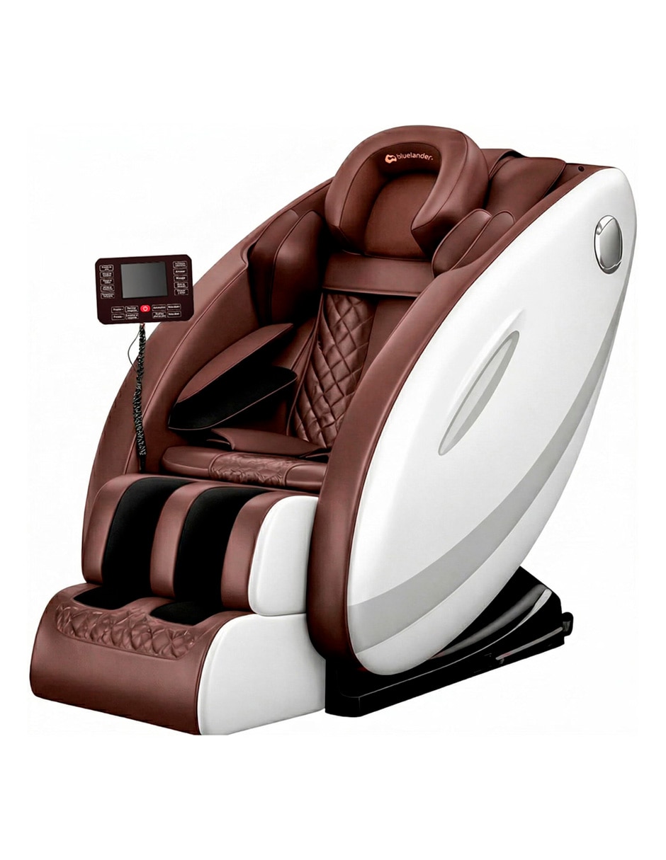 Sillón masaje Sillón de Masaje 8D Gravedad Cero de Cuerpo Completo BLUELANDER de Mezcla de materiales
