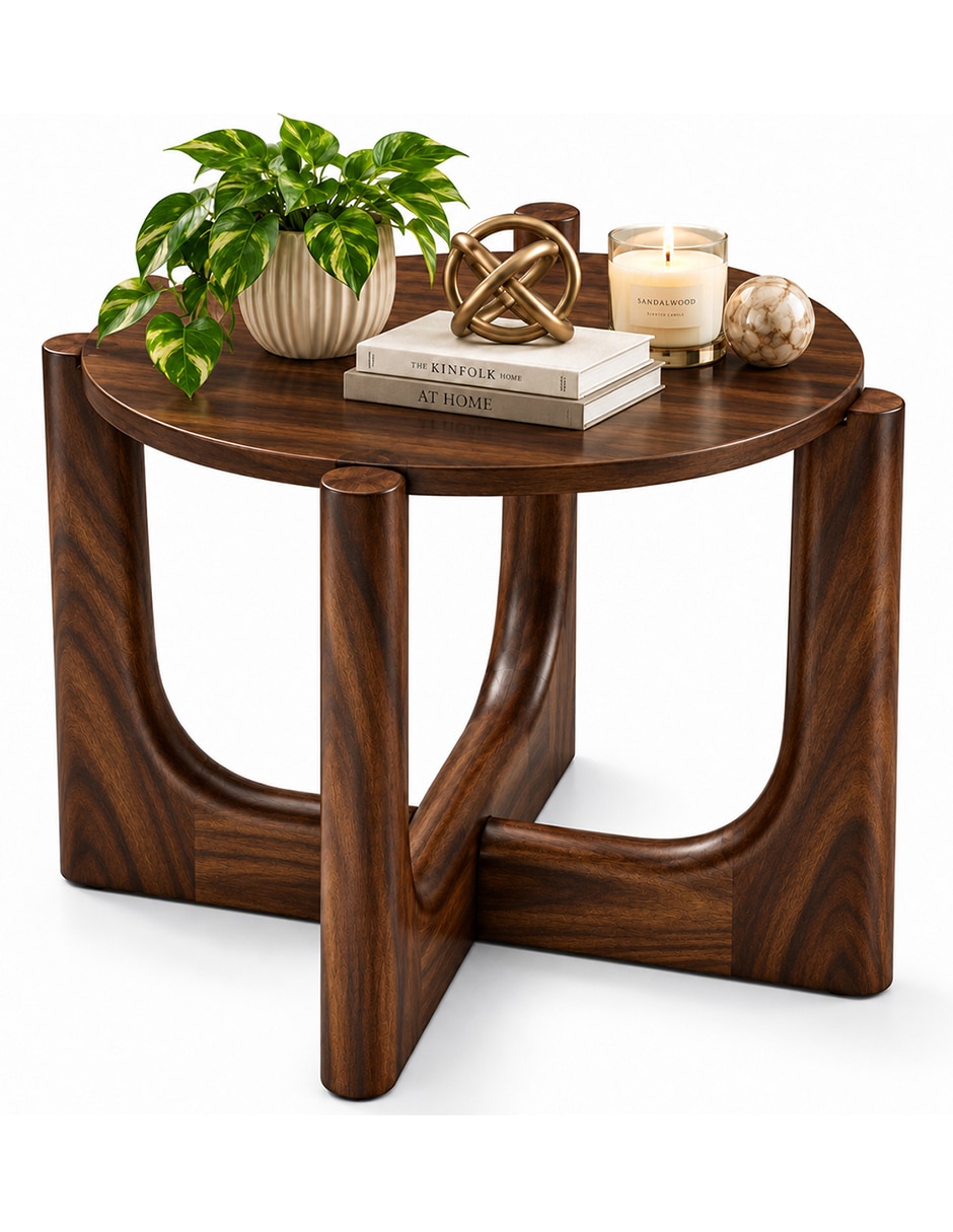 Mesa de centro armable de madera parota 5