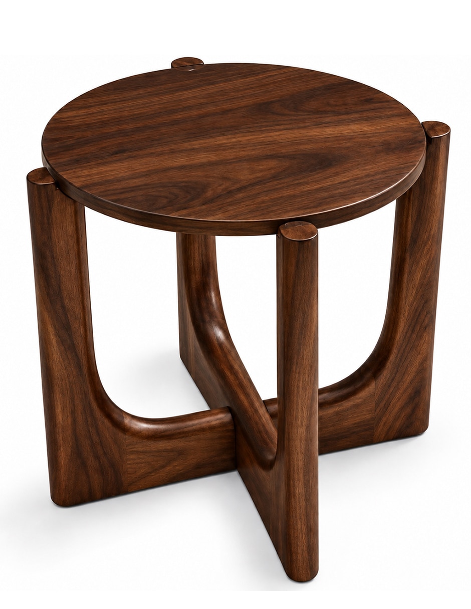 Mesa de centro armable de madera parota 4