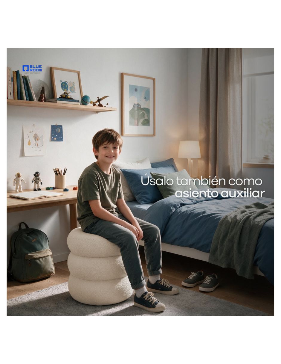 Taburete de Tela 3