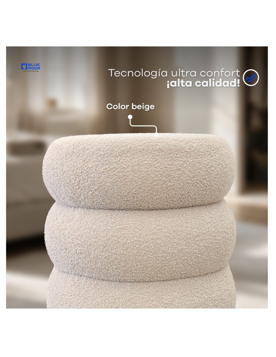 Taburete de Tela 4