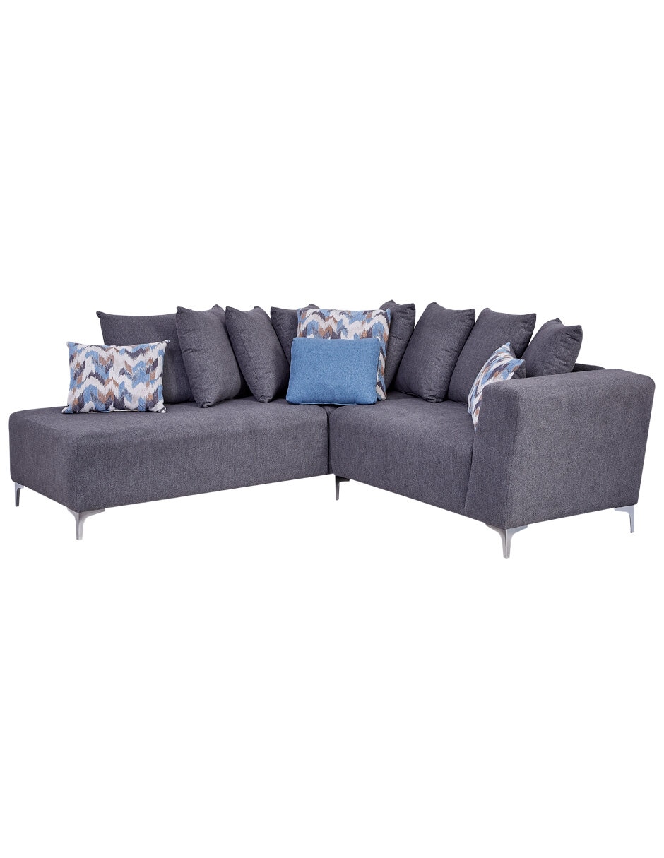 Sala modular izquierda OLGA GRIS OXFORD de Chenille 2