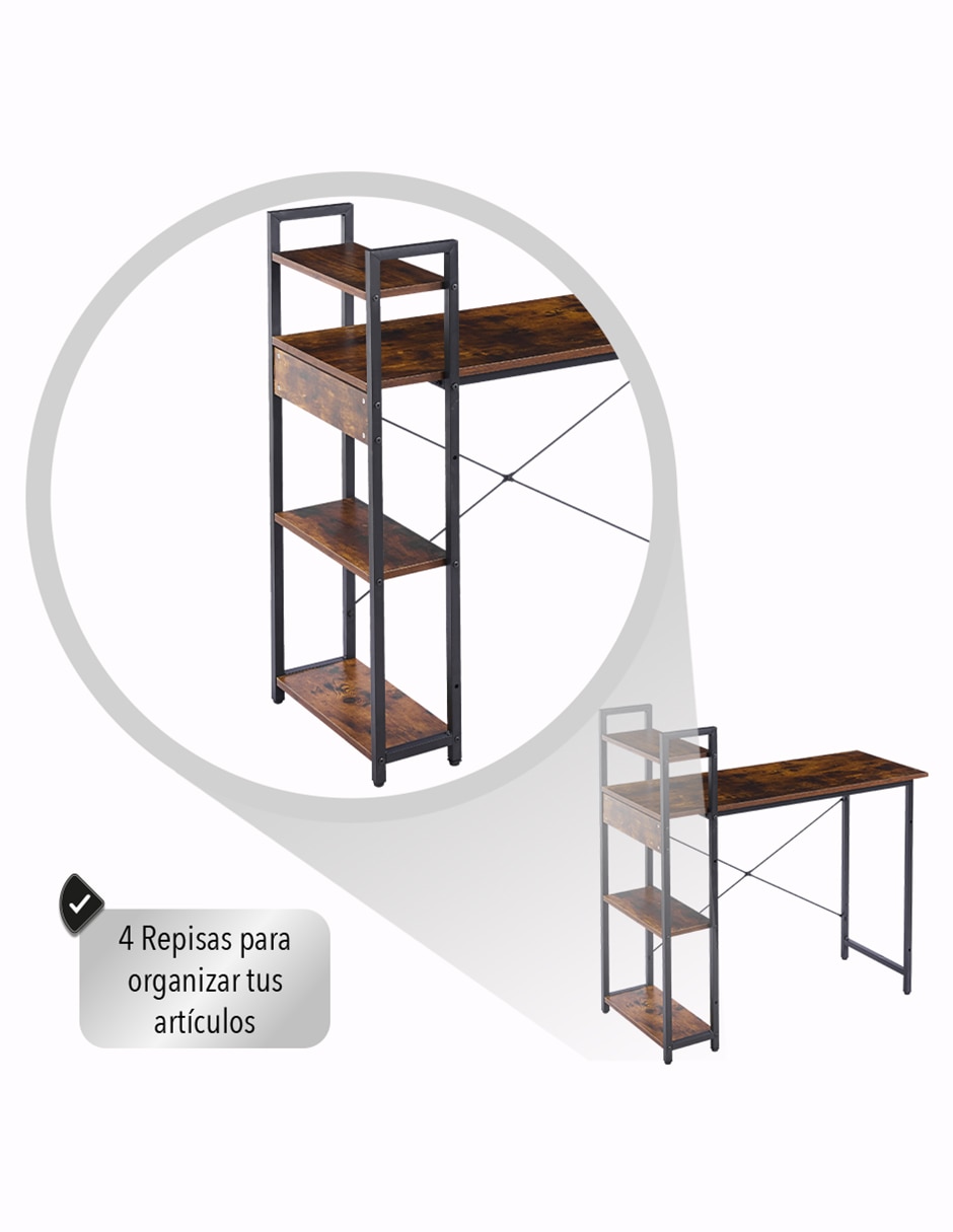 Escritorio armable homeasy de metal 3
