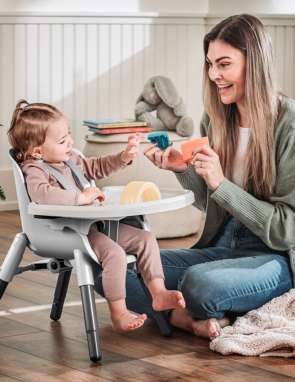 Silla alta Zest Highchair Seasalt Usa 8