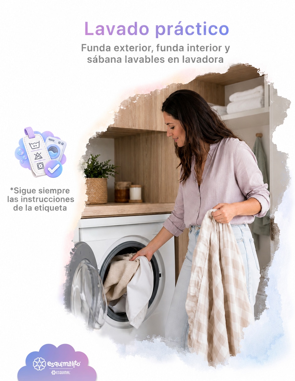 Colchón para cuna de memory foam confort medio 5