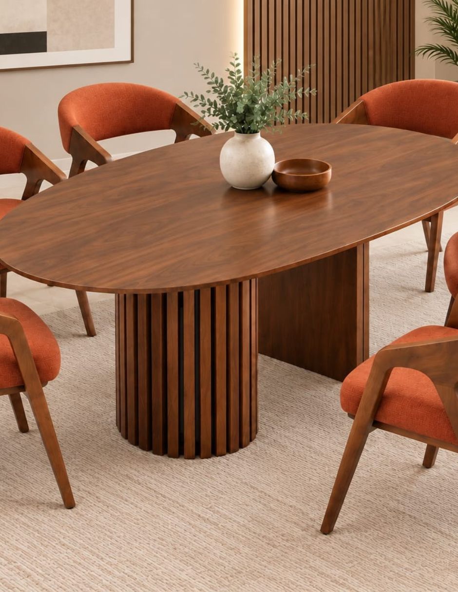 Comedor para de madera de pino 2